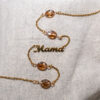 Għażiża Mama - Oval Crystal Necklace - Thumbnail Image 4