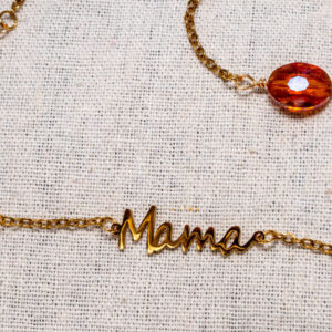 Għażiża Mama - Cursive Mama Necklace