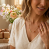 Għażiża Mama - Cursive Mama Necklace - Thumbnail Image 2