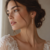 Rose Earrings - Thumbnail Image 2